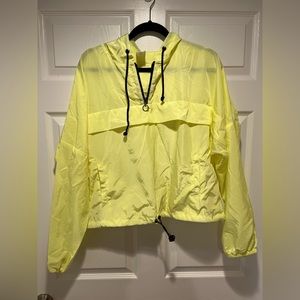 Neon Windbreaker Jacket